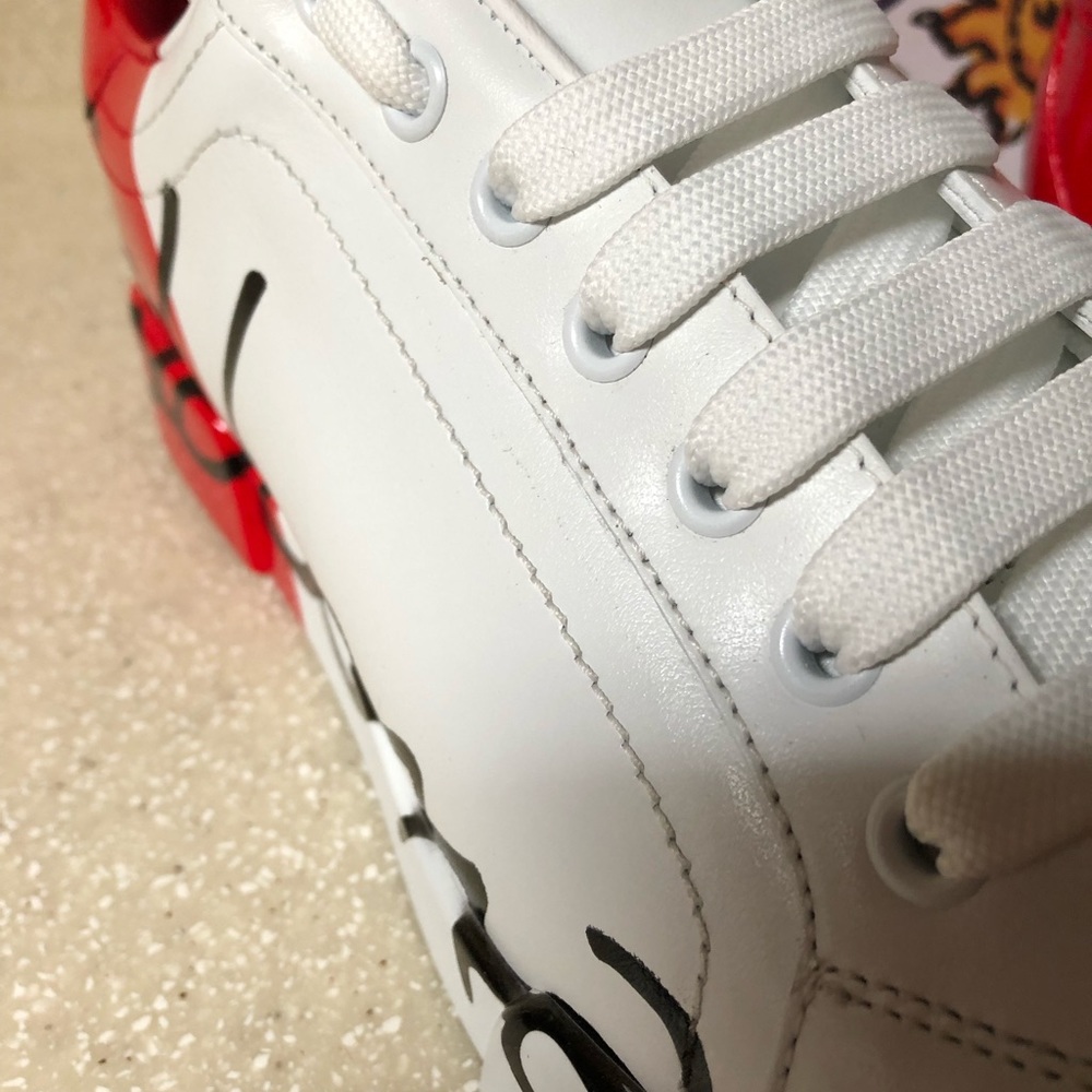 Dolce & Gabbana Script Logo Sneaker 40.5 / 10.5 - Picture 6 of 8